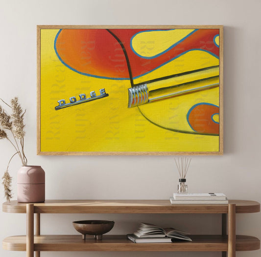 1940’s Dodge Poster: Car Enthusiast Wall Art
